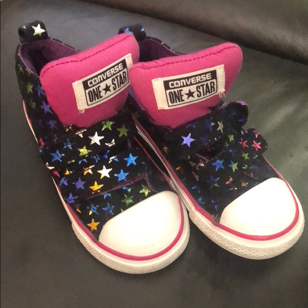 CONVERSE LOW-TOP VELCRO KIDS SIZE 10
